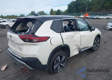 2021 Nissan Rogue Platinum from USA, damaged, VIN JN8AT3DD0MW302678